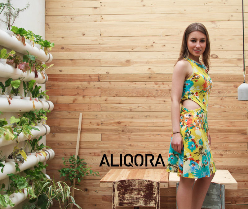 Vetido en print floral